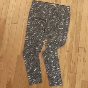 Hollister floral leggings